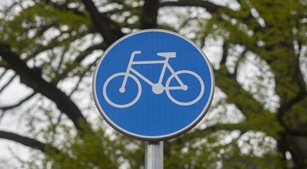 Cykelbaneskilt - hvordan det ser ud, regler