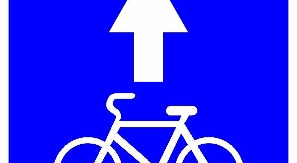 Cykelbaneskilt - hvad det betyder, hvem der må køre på den